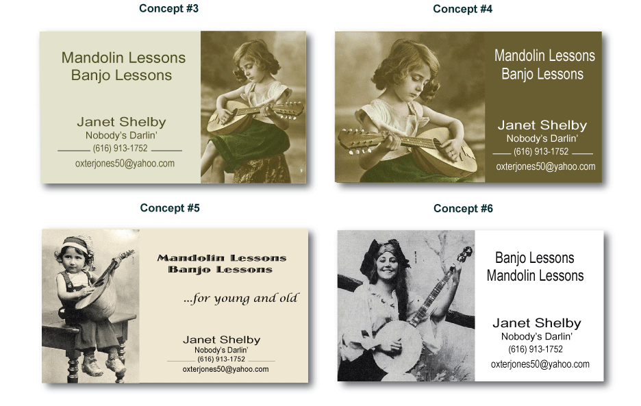 Rover Graphics business cards