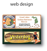 Rover Graphics web design page